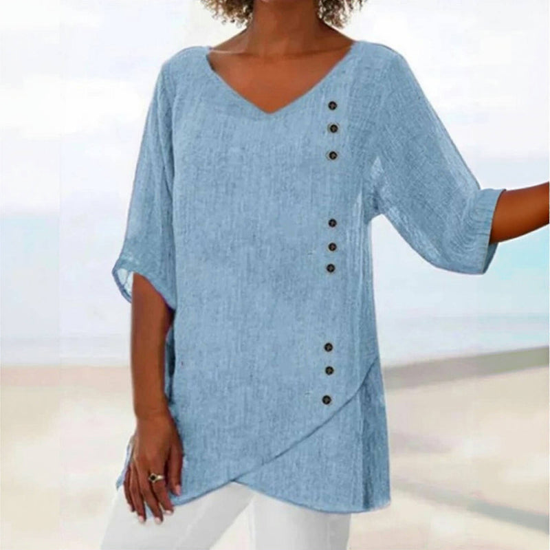 Irregular Casual Blouse