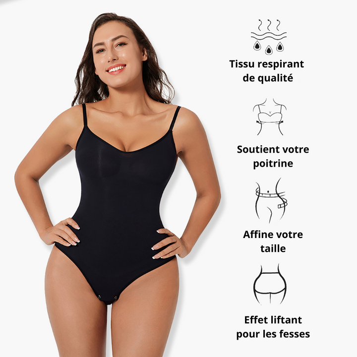 Body sculpting shapewear with briefs