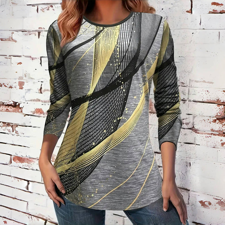 Casual gradient t-shirt