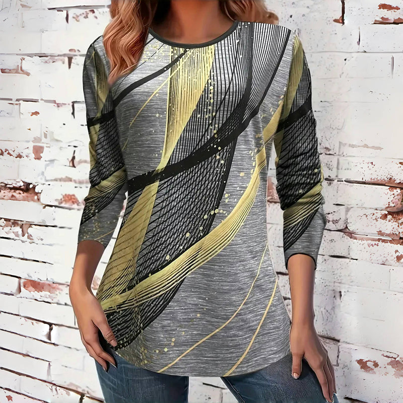 Casual gradient t-shirt