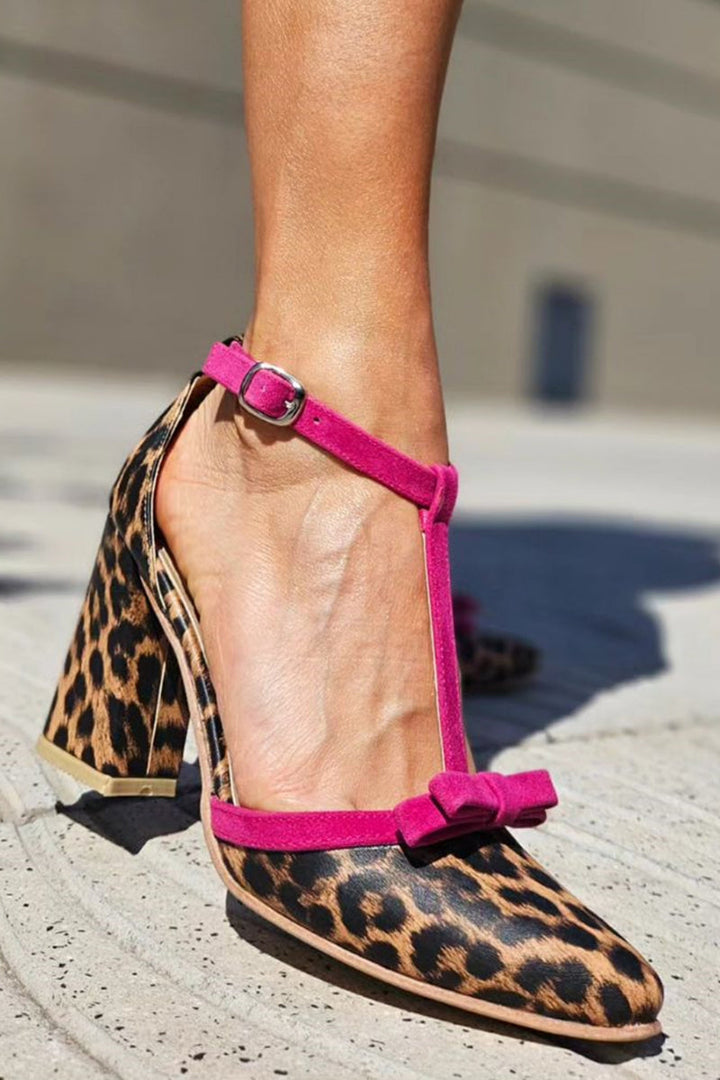 Lara™ | Leopard Print High Heels