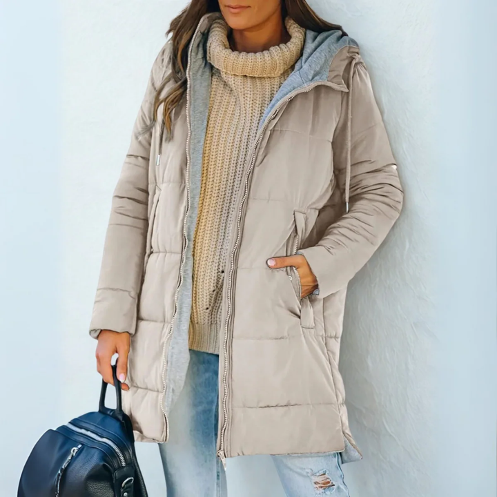 Nancy | Cozy Hooded Winter Coat