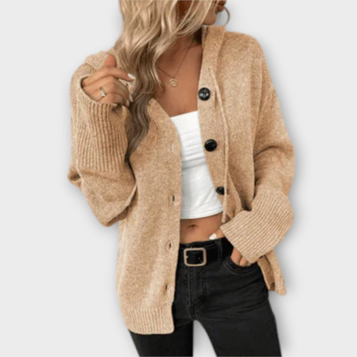 Brittan | Knitted Cardigan with Buttons