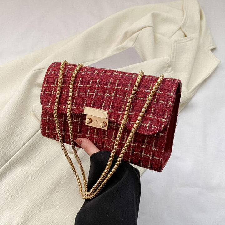 Addison™ - Luxury Plaid Bag