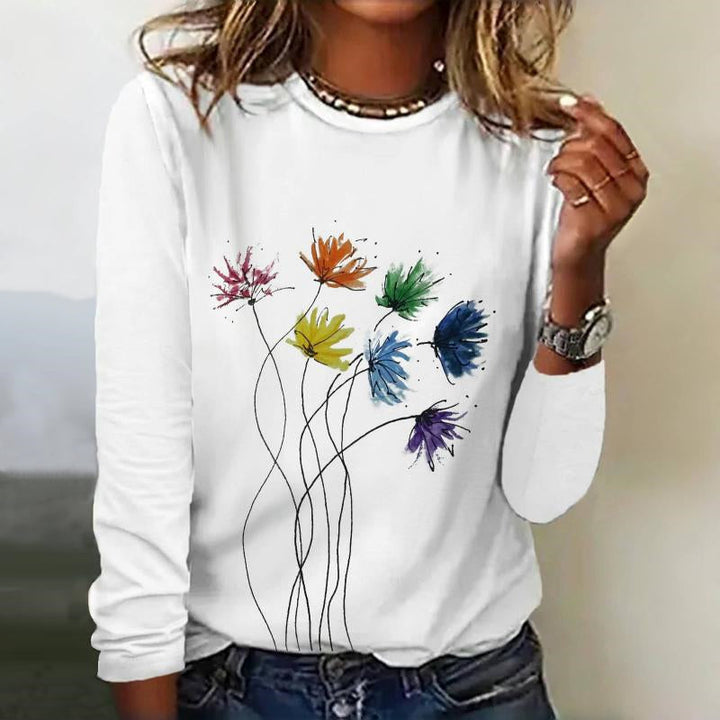 Floral Print T-Shirt