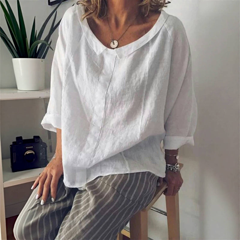 Plain Casual Blouse