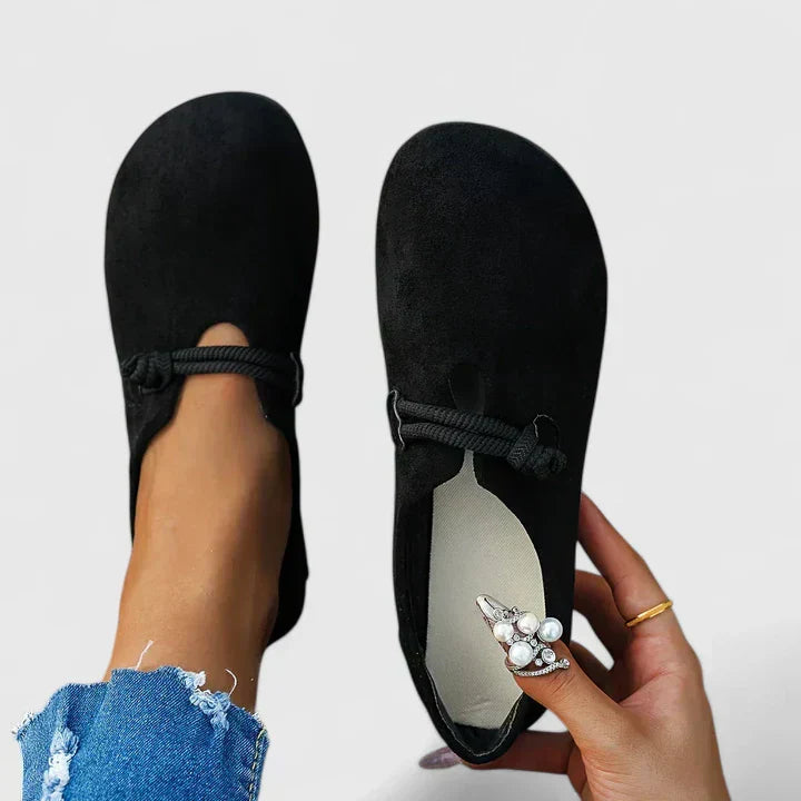 Isie | Suede Slip-On Flats