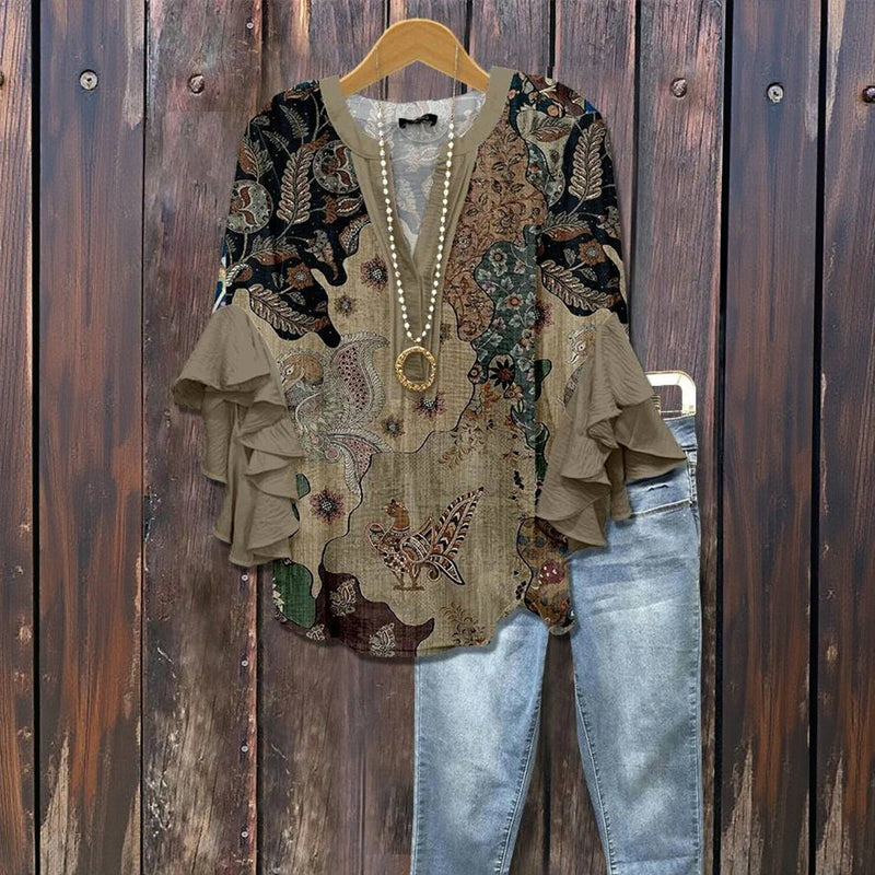 Vintage Casual Blouse