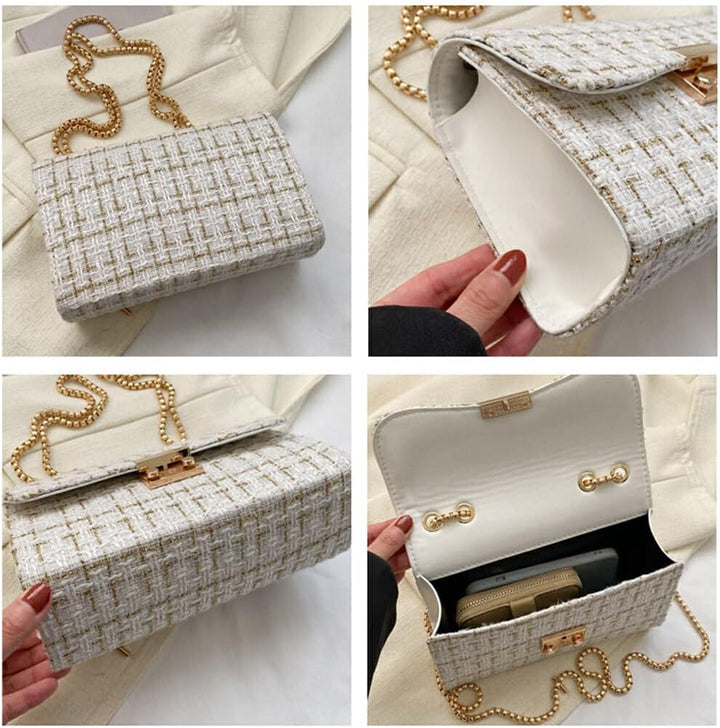 Addison™ - Luxury Plaid Bag