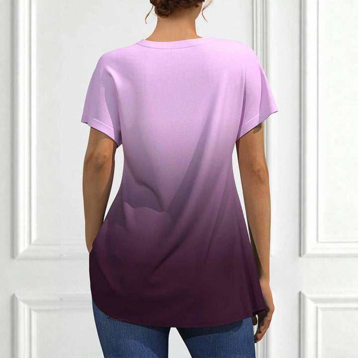 Casual Gradient Blouse