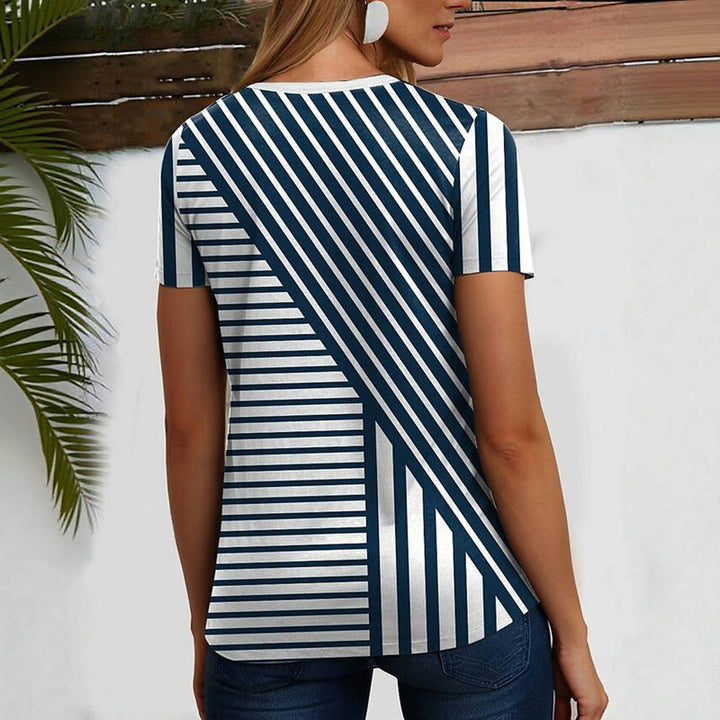 Striped Casual T-Shirt