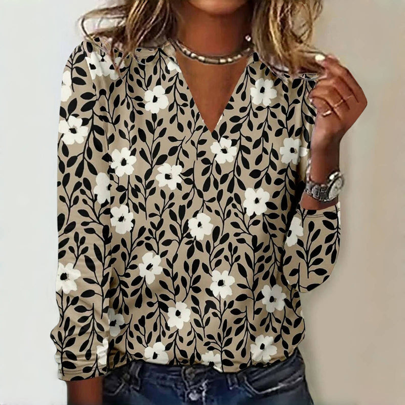 Vintage Floral Print T-Shirt