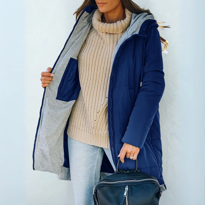 Nancy | Cozy Hooded Winter Coat