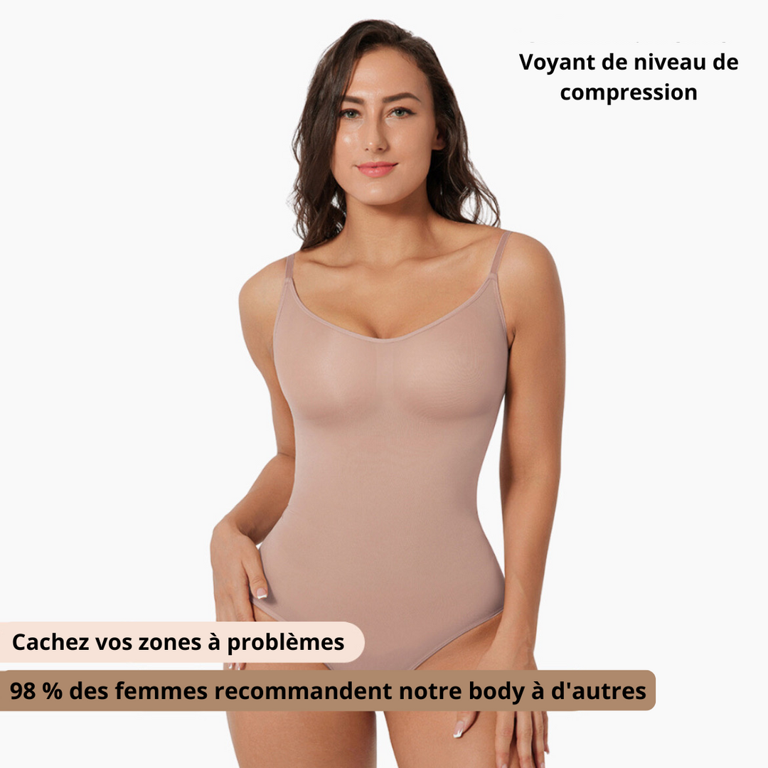 Body sculpting shapewear with briefs