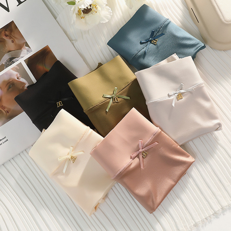 Last day Buy 1 get 6 free antibacterial, hygroscopic and odorless silk gynecological panties