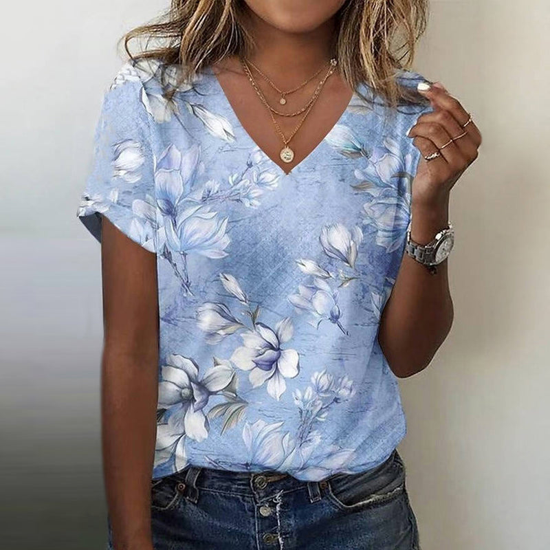 Floral Print T-Shirt