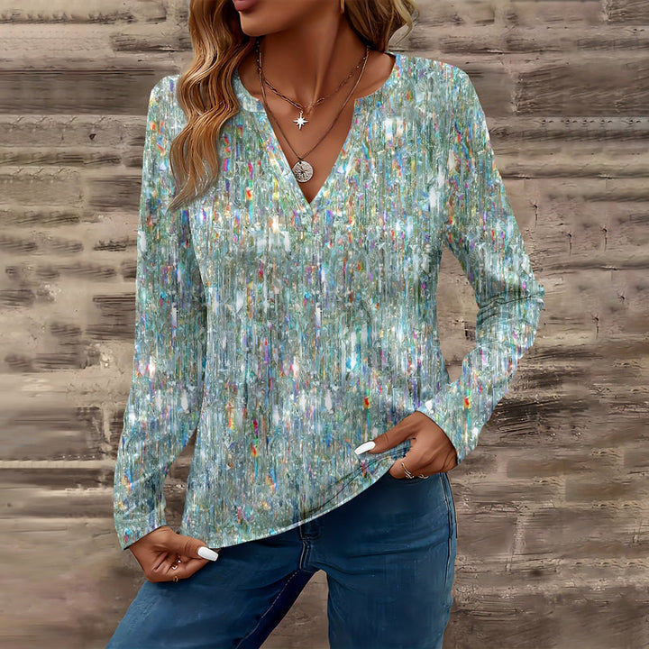 Casual Gradient Color T-shirt