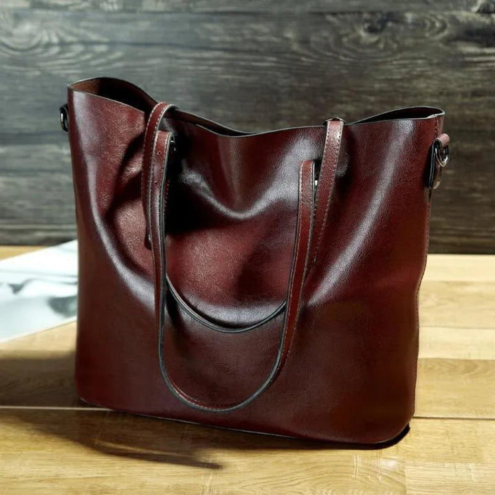 Peyton™ Elegance | Vintage Shoulder Leather Handbag