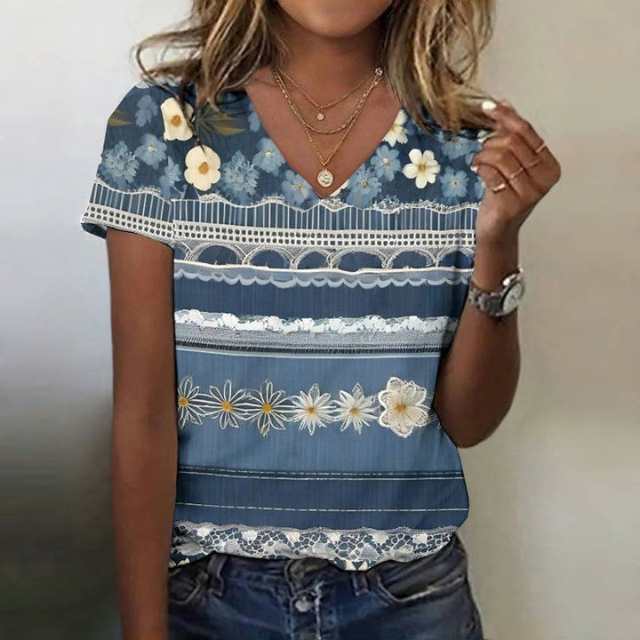 Floral Print T-Shirt