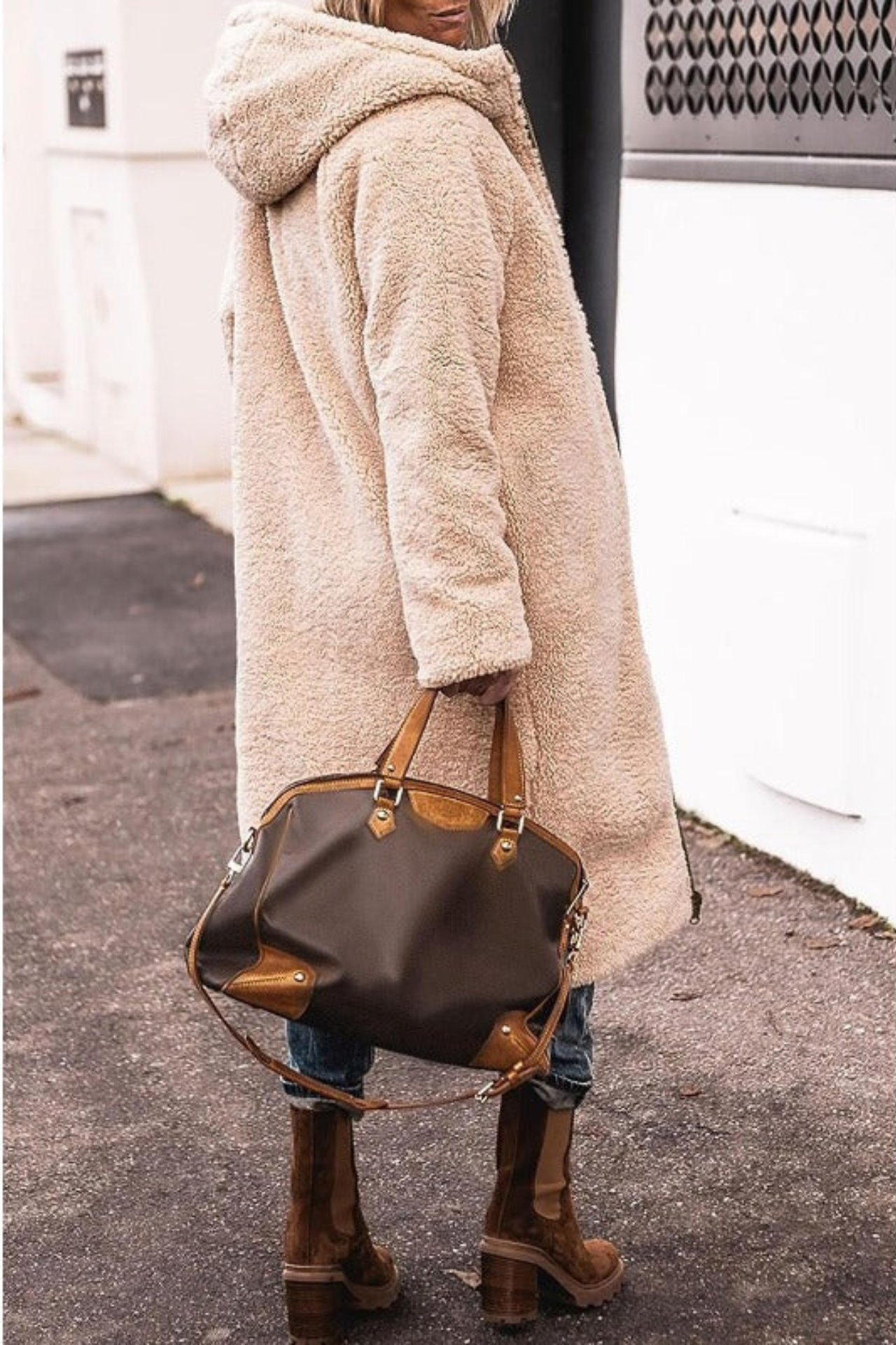 Luna | Elegant Reversible Coat for Women