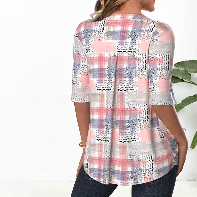 Printed Casual Blouse