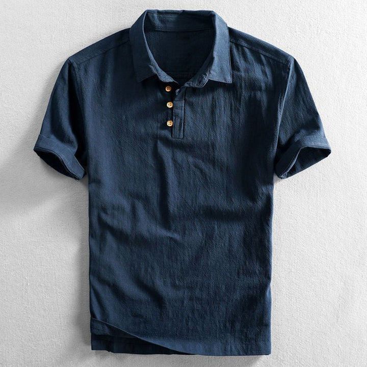 Amalfi┃Linen Polo