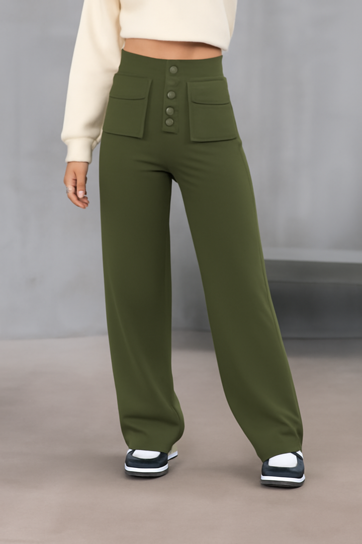 Mova™ | Comfortable, elastic pants with high waist