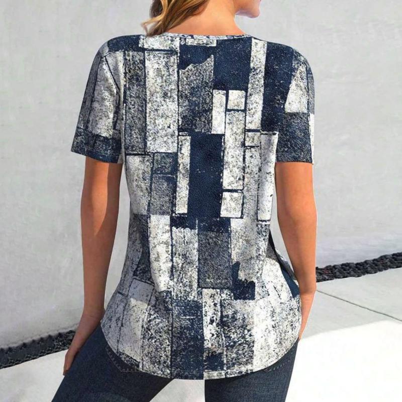 Casual gradient t-shirt