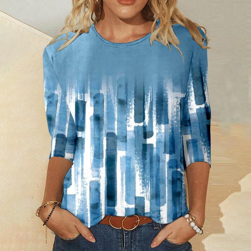 Casual gradient t-shirt