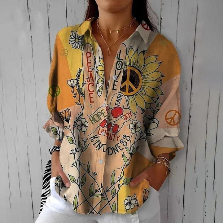 Casual Creative Blouse
