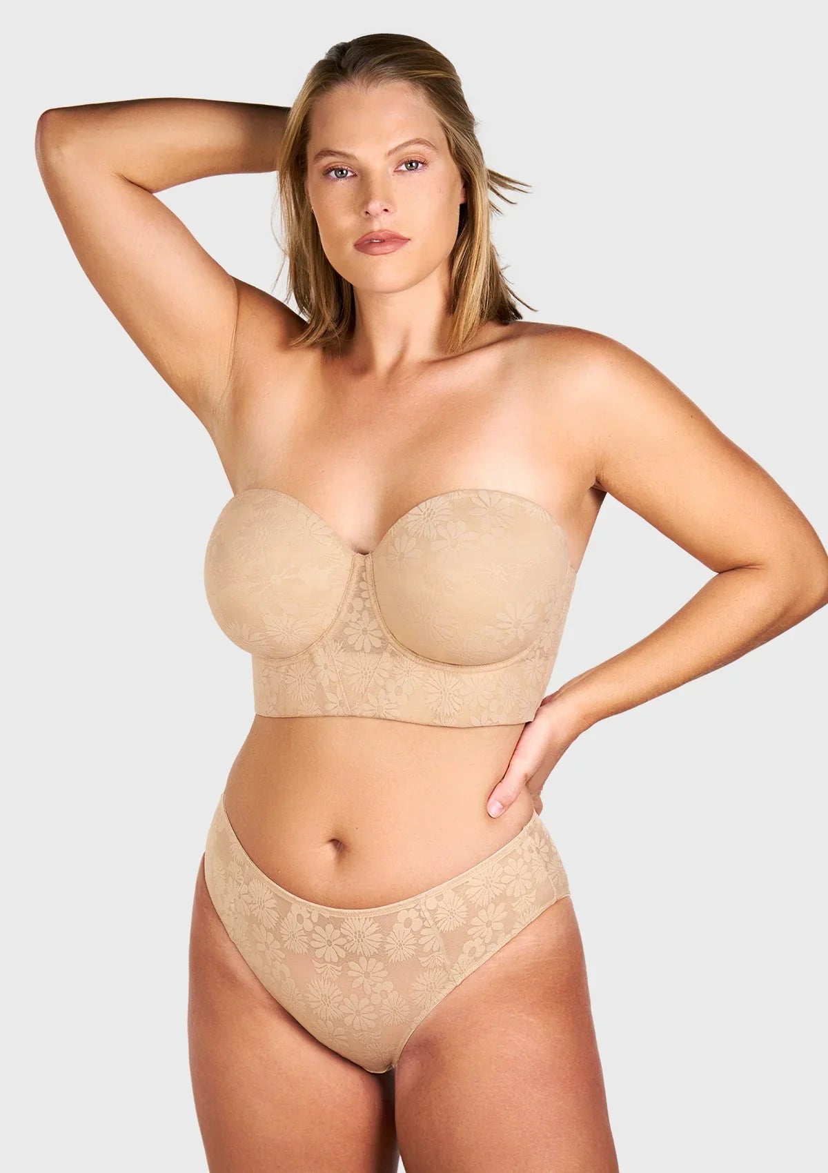 Blossom | Lightweight Strapless Corset Bra