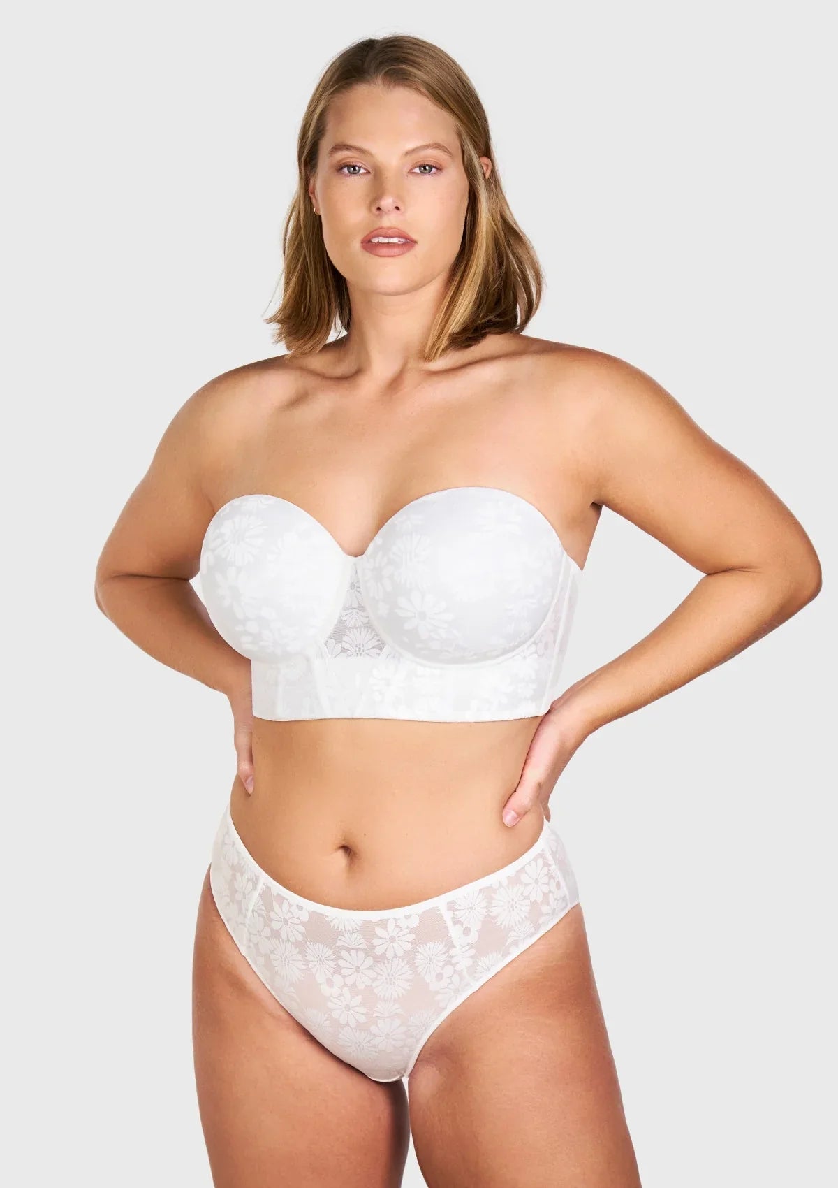 Blossom | Lightweight Strapless Corset Bra