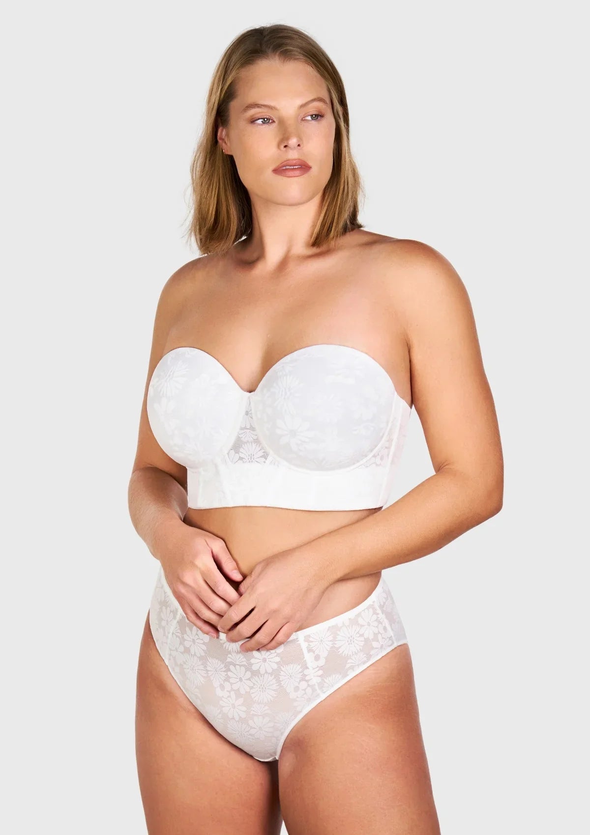 Blossom | Lightweight Strapless Corset Bra