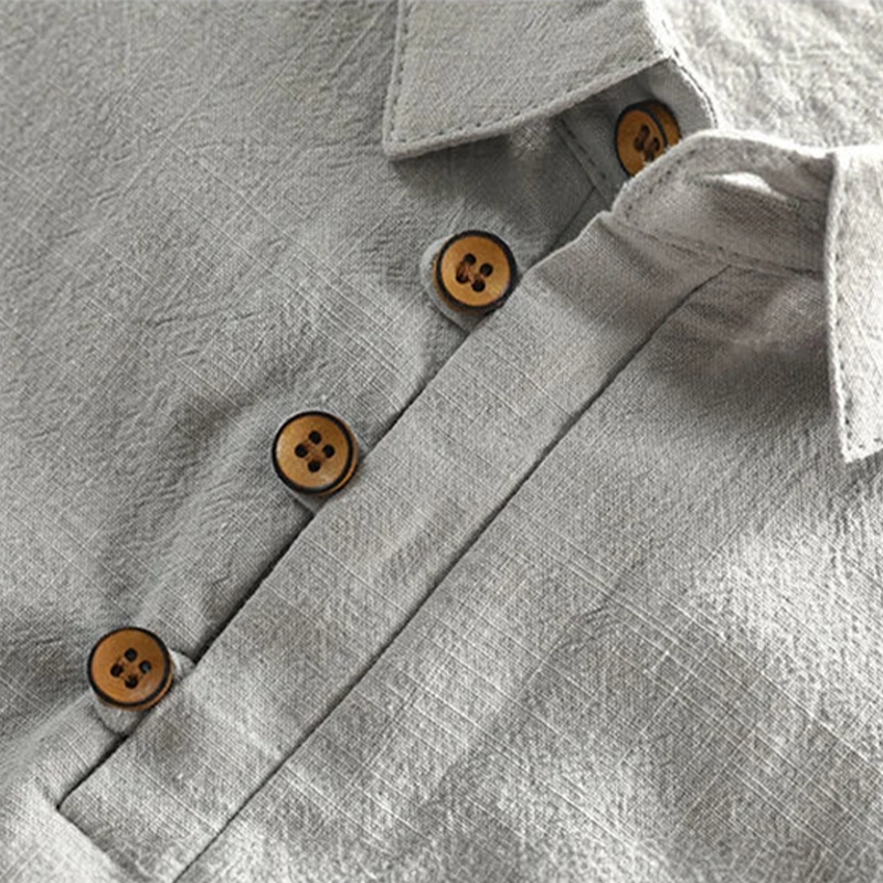 Amalfi┃Linen Polo