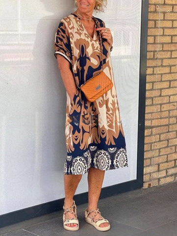 Elena | Elegant floral dress