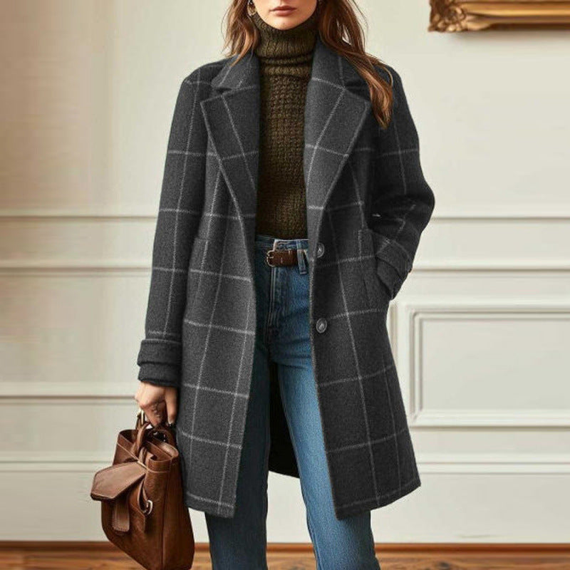 Fiona | Classic Check Coat