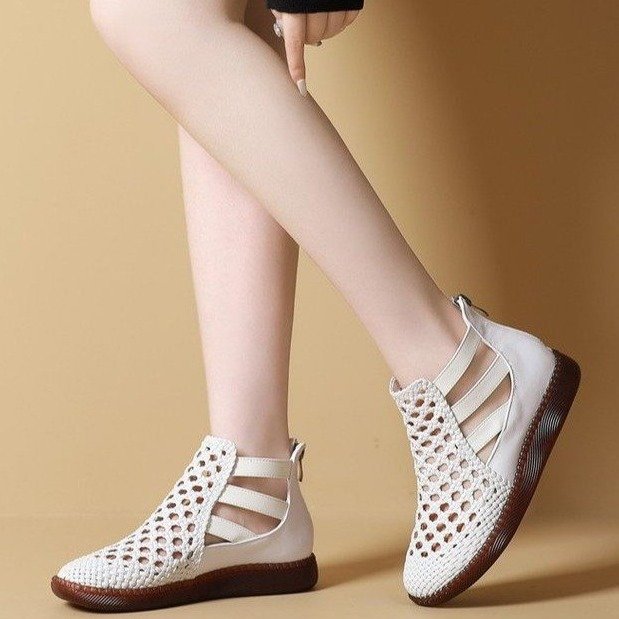 Cleopatra Sandal Boots - Comfortable and Elegant (Genuine Leather)