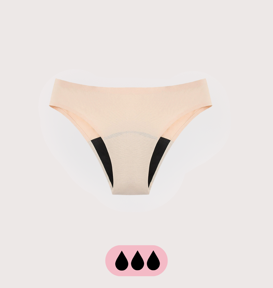 100% leak-proof menstrual panties