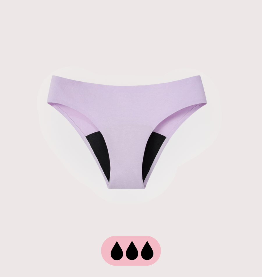 100% leak-proof menstrual panties