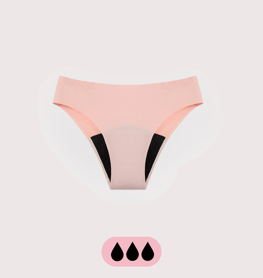 100% leak-proof menstrual panties