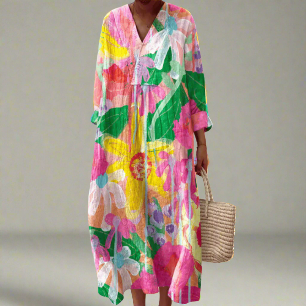 Helen | Vintage Floral Dress - Limited Edition