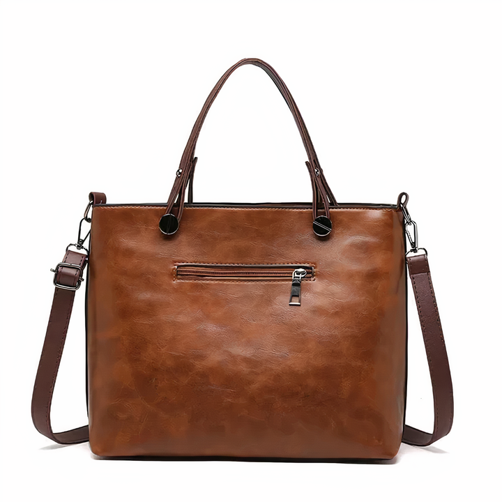 Avery™ Timeless Elegance | Leather Shoulder Bag