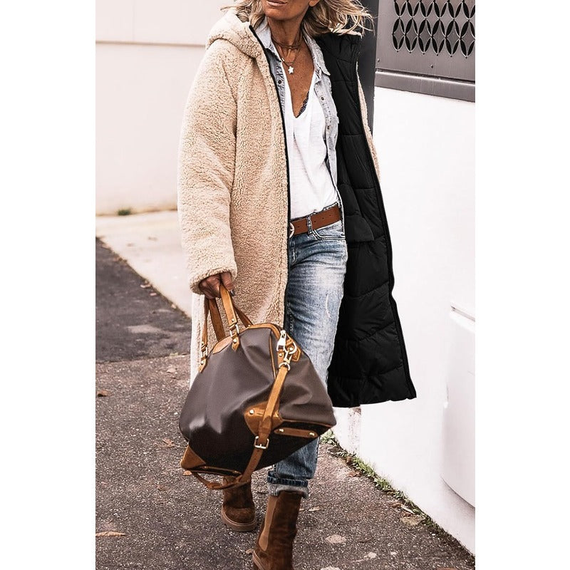 Luna | Elegant Reversible Coat for Women