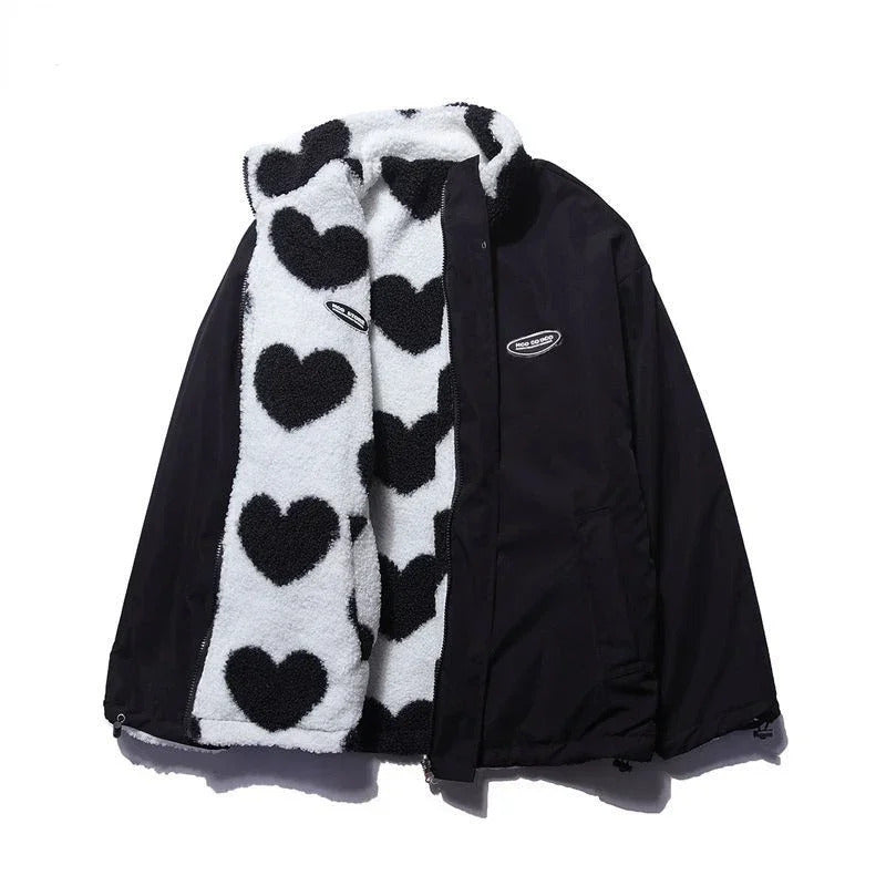 Katrina | Reversible Heart Jacket