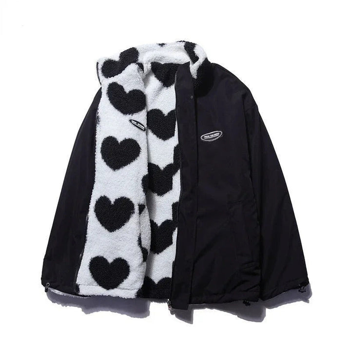 Katrina | Reversible Heart Jacket