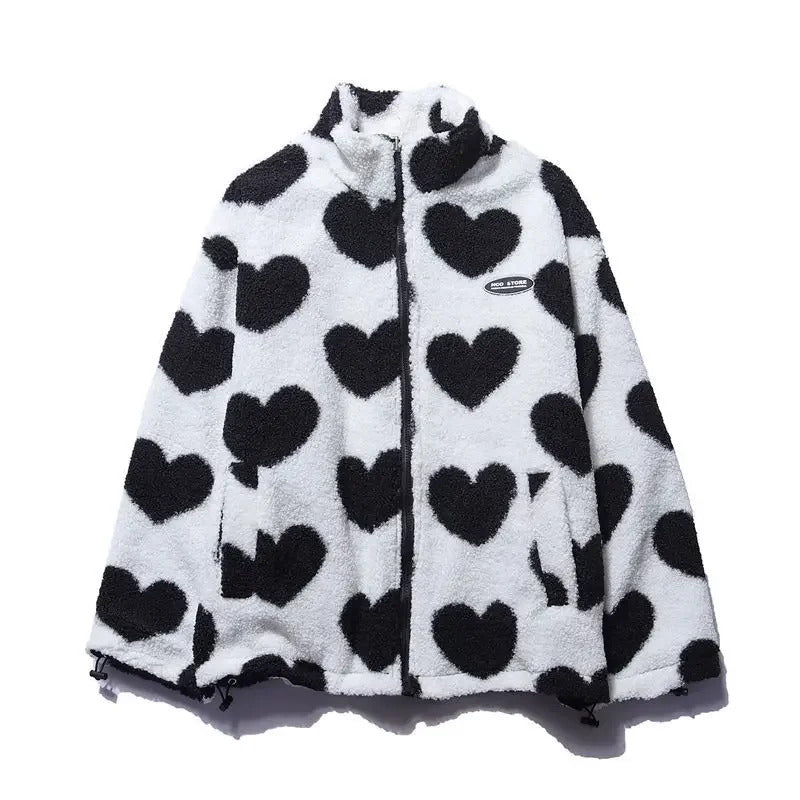 Katrina | Reversible Heart Jacket