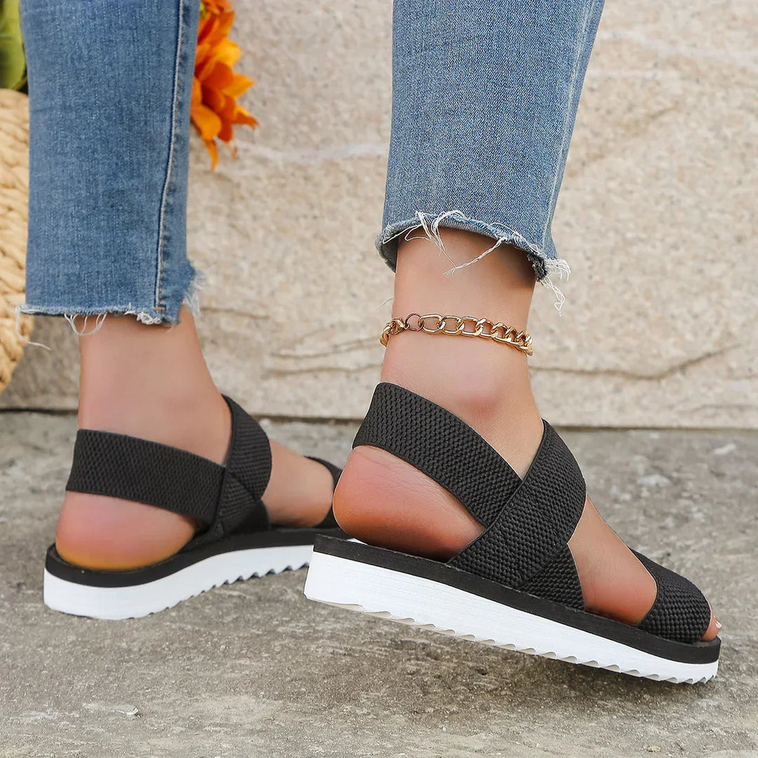 Solea™ | Block Heel Strappy Sandals