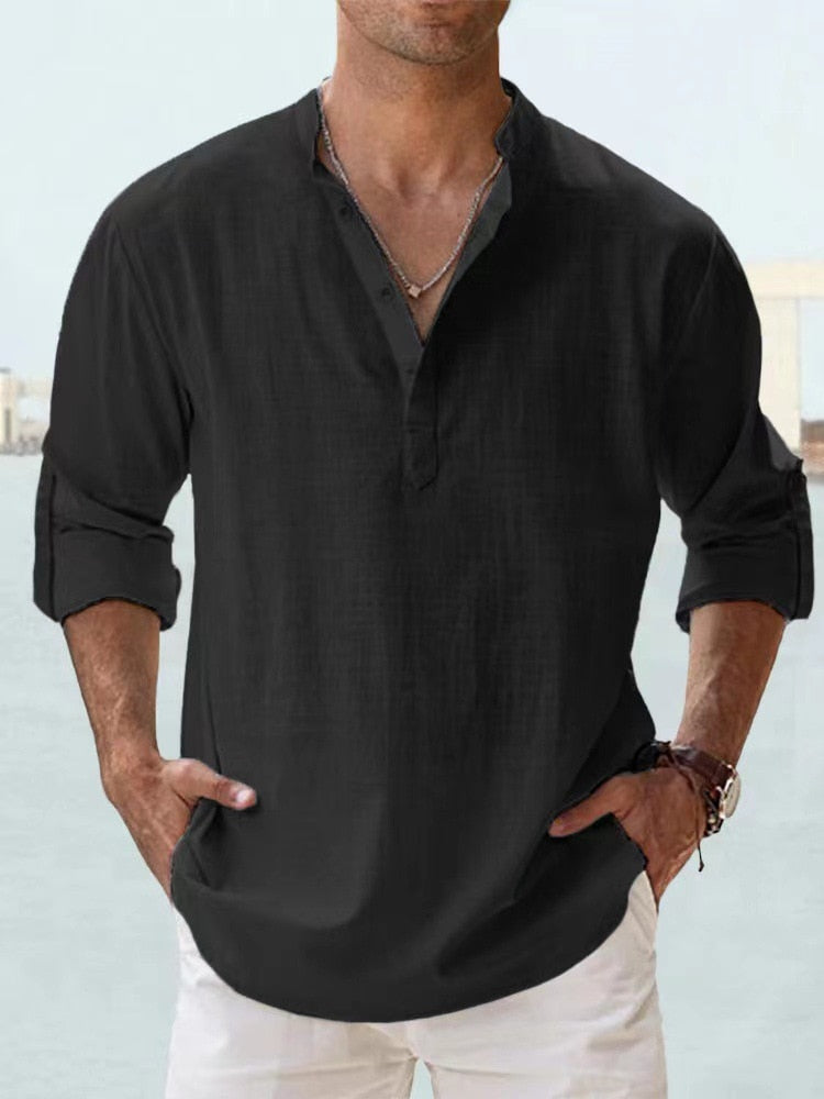 Breathable Linen Shirt