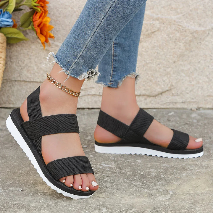 Solea™ | Block Heel Strappy Sandals