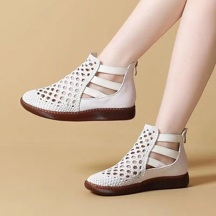 Cleopatra Sandal Boots - Comfortable and Stylish (Genuine Leather)